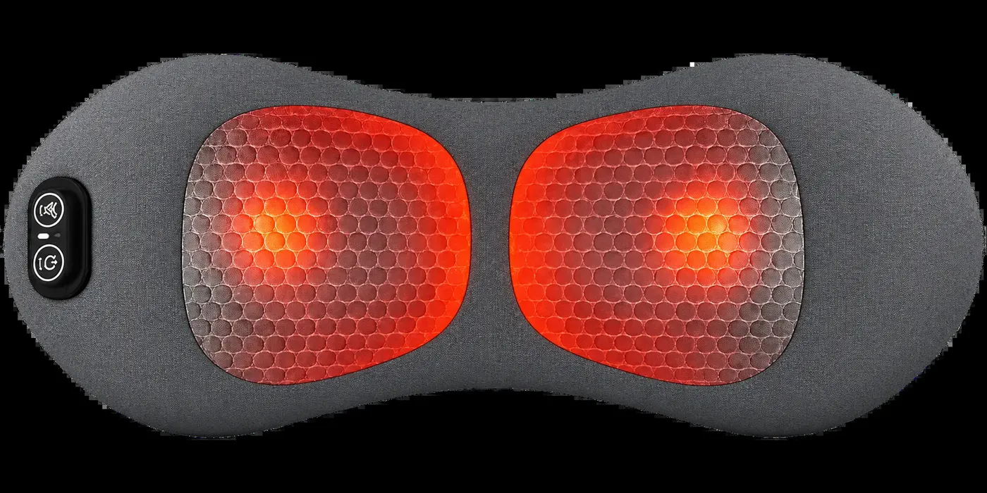 Orevive SpineEase twin heat zones glowing warm